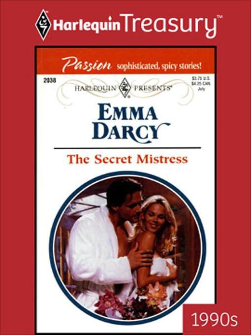 Title details for The Secret Mistress by Emma Darcy - Available